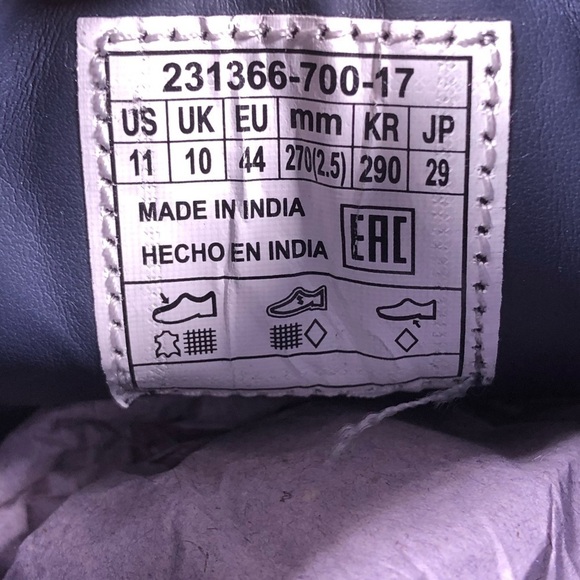 LEVI’S Sheffield Suede Navy Leather Work Boots - Picture 6 of 10